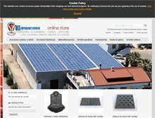 Tablet Screenshot of lbmetalmeccanica.com